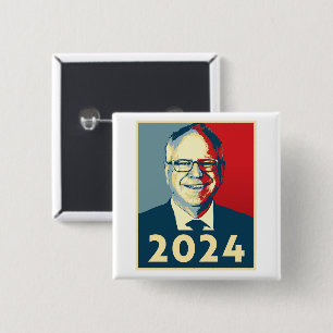 Tim Walz Button