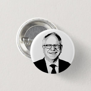 Tim Walz Button