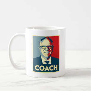 Tim Walz COACH Kaffeetasse