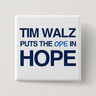 Tim Walz Fan Club Button