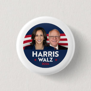 Tim Walz Fan Club Button