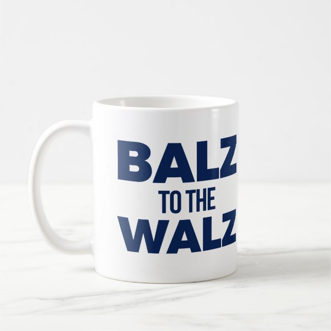 Tim Walz Fan Club Kaffeetasse (Links)