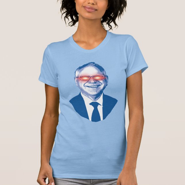 Tim Walz Fan Club T-Shirt (Vorderseite)
