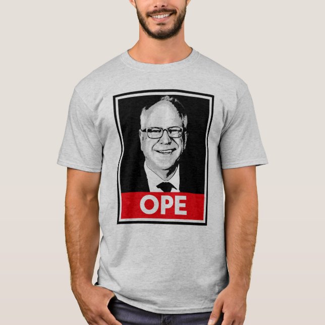 Tim Walz OPE T-Shirt (Vorderseite)