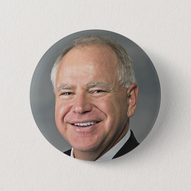 Tim Walz VP Button (Vorderseite)