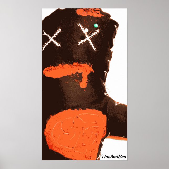 TimAndBen Zombie Voodoo Doll Poster (Vorne)