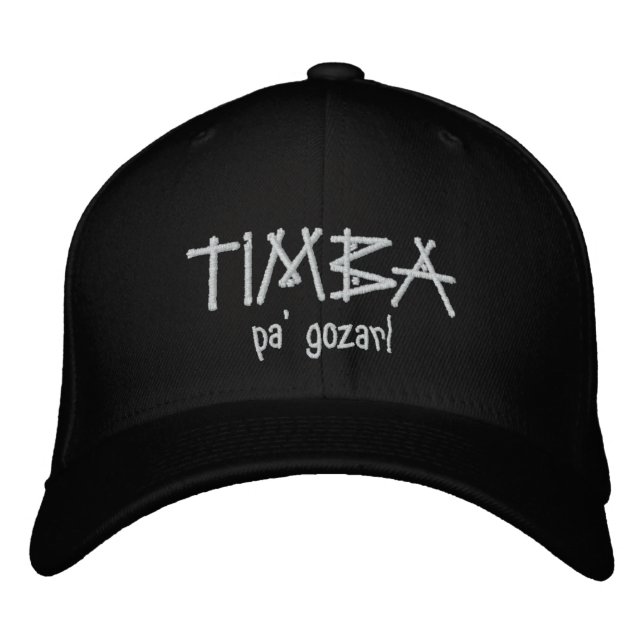 Timba Bestickte Baseballkappe (Vorderseite)