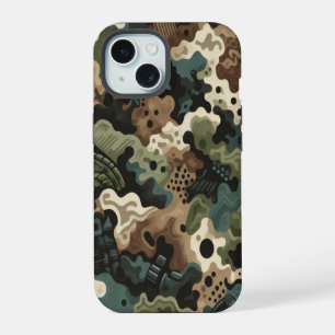 Timber Duck Camo Klassisches Muster iPhone 15 Hülle