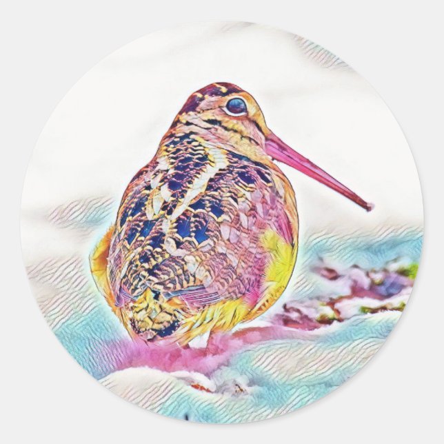 Timberdoodle Large Stickers (Vorderseite)