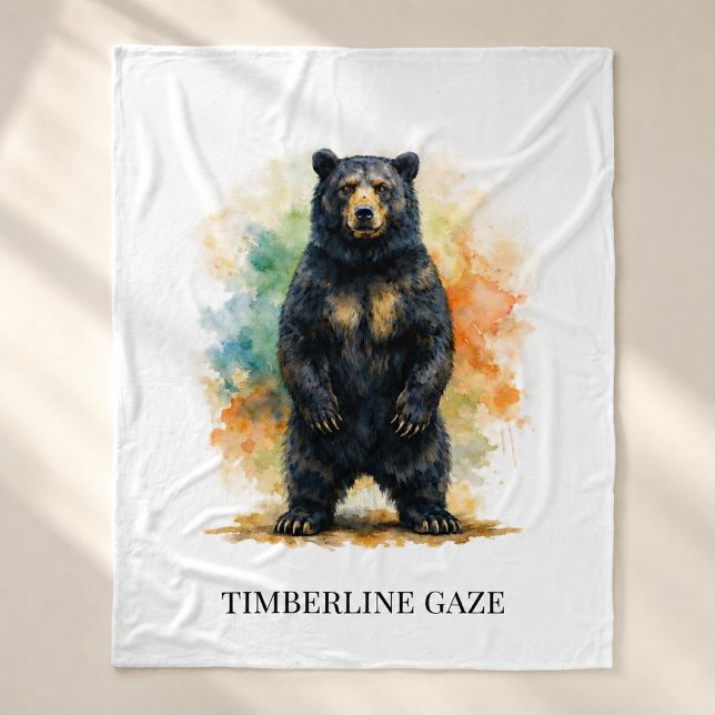 Timberline Gaze Fireside Wilderness Fleecedecke (Von Creator hochgeladen)