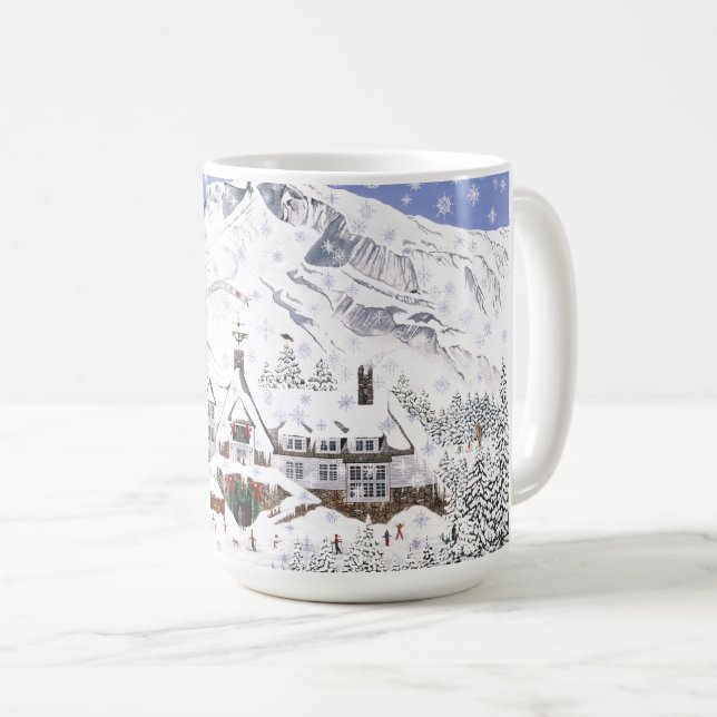 Timberline-Häuschen Tasse (VorderseiteRechts)