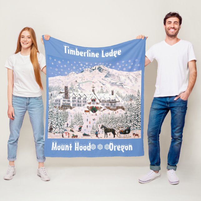 Timberline Lodge Fleece Blanket (Beispiel)