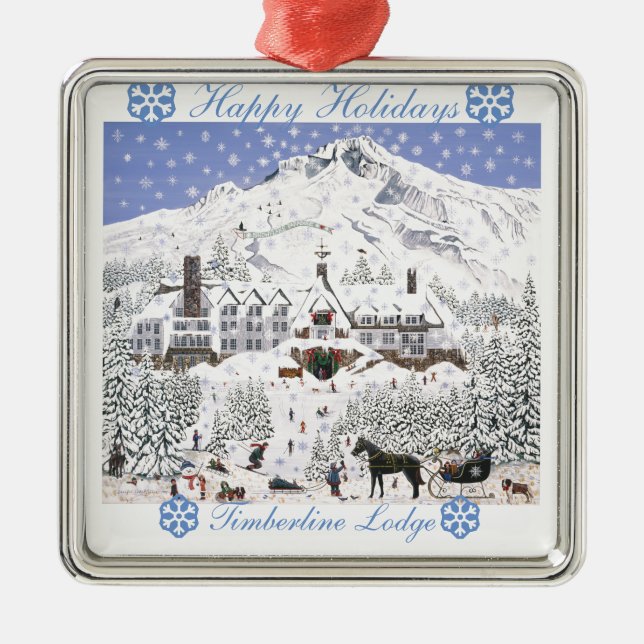 Timberline Lodge Weihnachtsschmuck (Vorne)