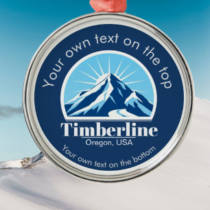 Timberline Oregon usa Skiort Medaille Ornament Aus Metall