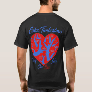 Timberline-See, viele Seen, eine Liebe T-Shirt