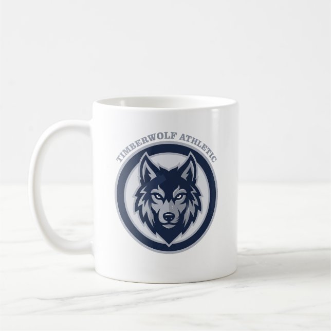 Timberwolf Athletic Crest Sportteam Kaffeetasse (Links)
