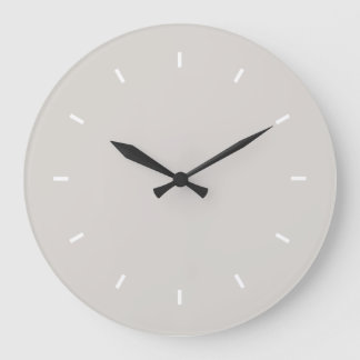 Timberwolf Premium farbenfroh Große Wanduhr