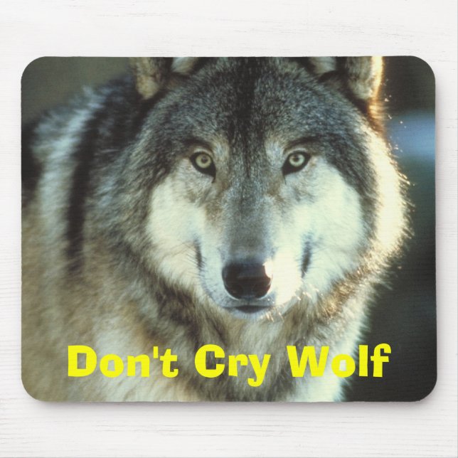 Timberwolf von JungleWalk.com Mousepad (Vorne)