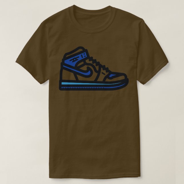 Timberwolves Basketball Sneakers T-Shirt (Design vorne)