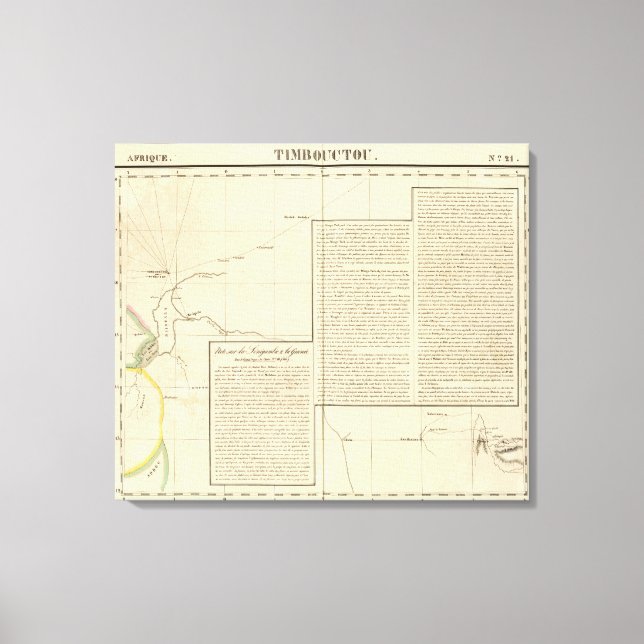 Timbuktu Afrika Leinwanddruck (Vorderseite)