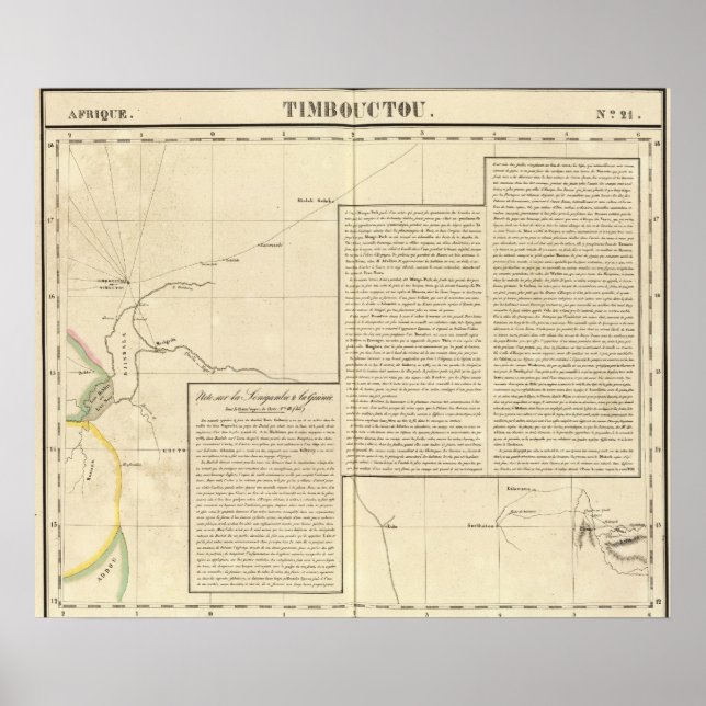 Timbuktu Afrika Poster (Vorne)