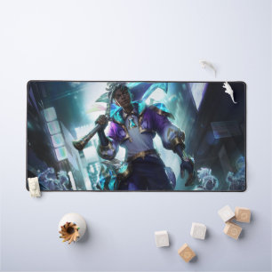 Time Bender Gaming Desk Mat   Time-Warp-Genie Schreibtischunterlage
