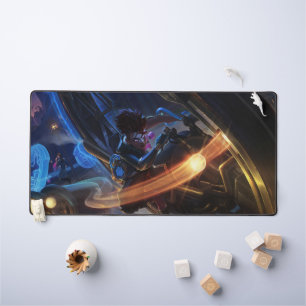 Time Bender Gaming Desk Mat   Time-Warp-Genie Schreibtischunterlage