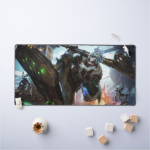 Time Bender Gaming Desk Mat | Time-Warp-Genie