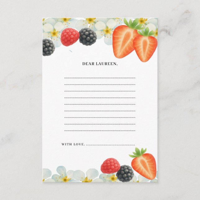 Time Capsule First Birthday Card Dankeskarte (Vorderseite)