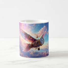 Time Fliegt Coffee Tasse
