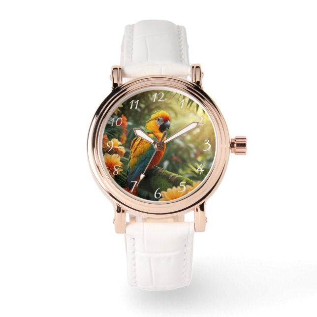 "Time Flies" eWatch Armbanduhr (Vorderseite)