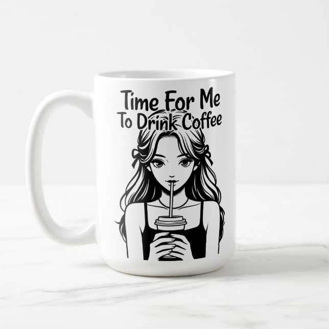 Time for me to drink coffee kaffeetasse (Links)