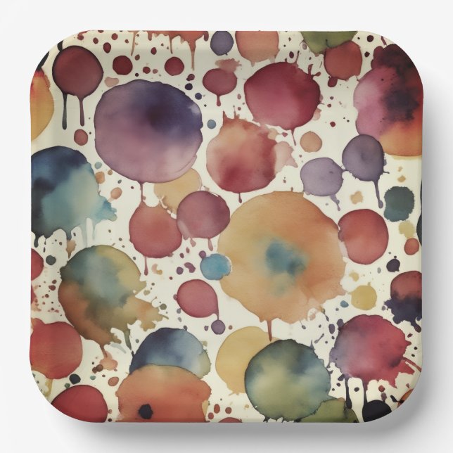 Time for some splatter pappteller (Vorderseite)