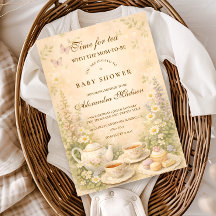 Time for Tea Garden Baby Shower