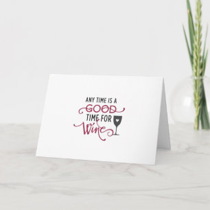 ***TIME FOR WINE*** ESP ON "YOUR BIRTHDAY" KARTE