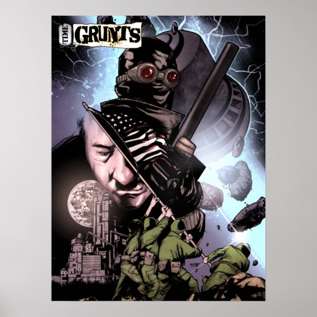 Time Grunts V1 Design Poster (Vorne)