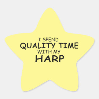 Time Harp Star Sticker