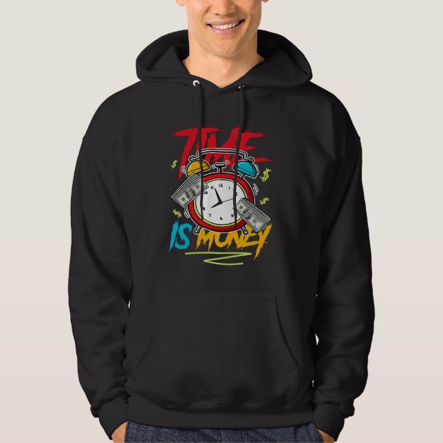 Time Is Money Drip Fruity Pebbles Dunk Low Hoodie (Vorderseite)