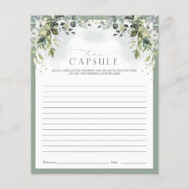 Time Kapsel Dusty Blue Eukalyptus Showspiel