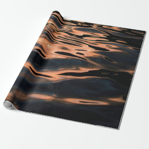 Time lapse photography of rippling water geschenkpapier
