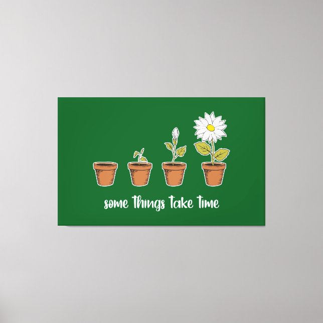 Time Leinwanddruck (Vorderseite)