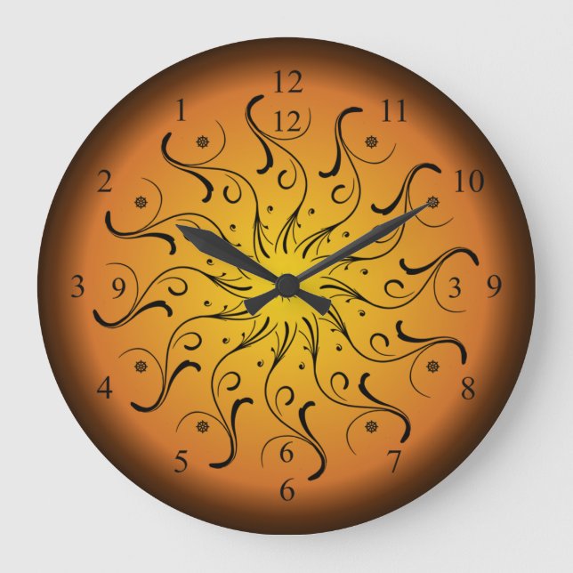 Time Machine ~ Space/Time Continual ~ Große Wanduhr (Vorderseite)
