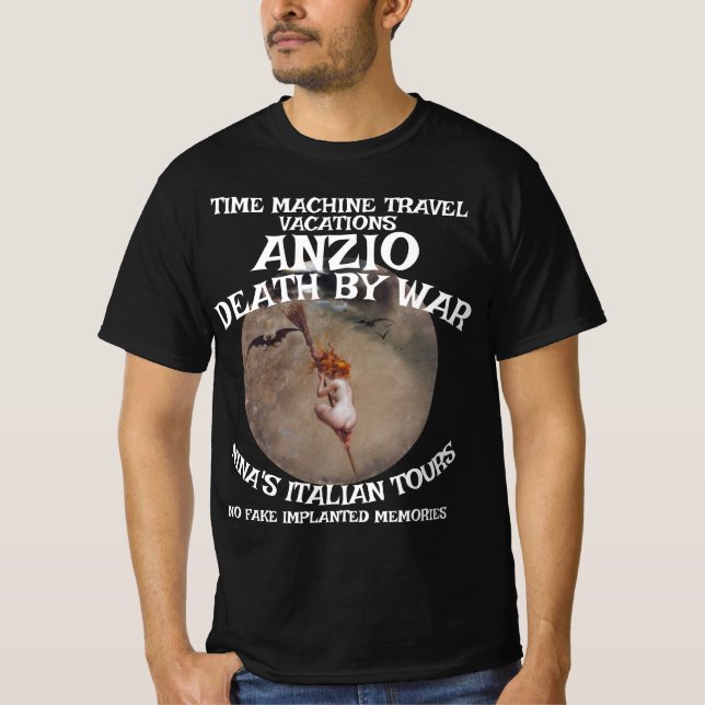 TIME MACHINE TRAVEL ANZIO DEATH WAR T-Shirt (Vorderseite)
