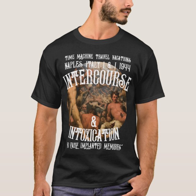 Time Machine Travel Vacations I & I 1944 T-Shirt (Vorderseite)