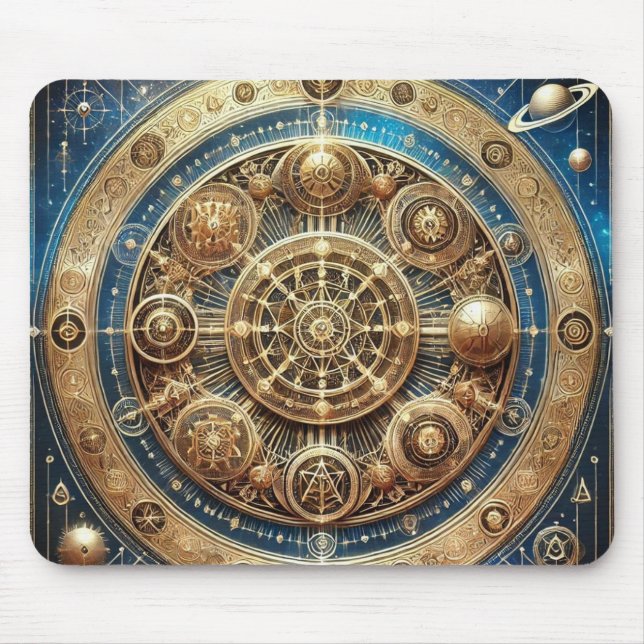Time Mastery Sigil Mousepad (Vorne)