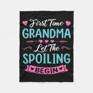 Time Oma New Oma Ba Fleecedecke