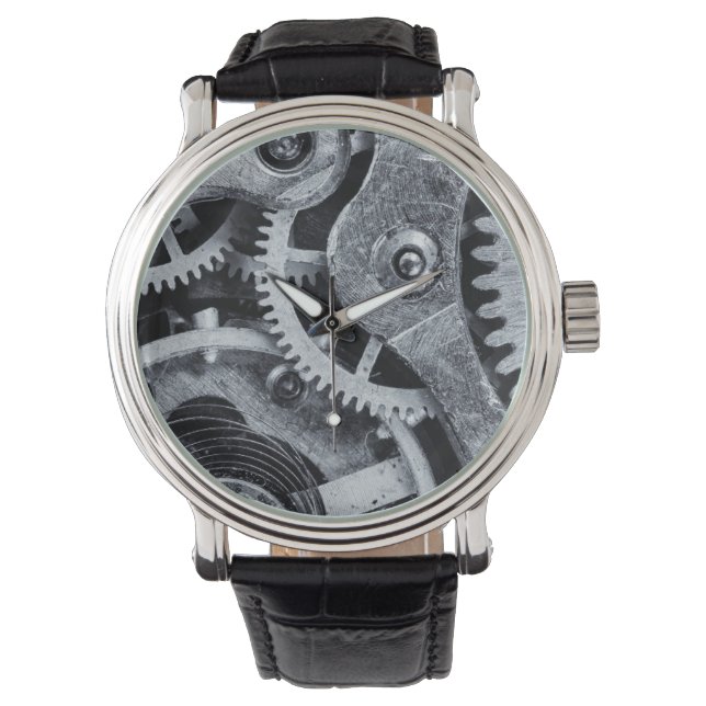 Time Piece Mechanik Armbanduhr (Vorderseite)