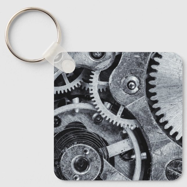 Time Piece Mechanik Schlüsselanhänger (Vorderseite)