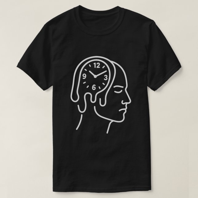 Time Pressure Mind Symbol for T-Shirts • Modern  (Design vorne)