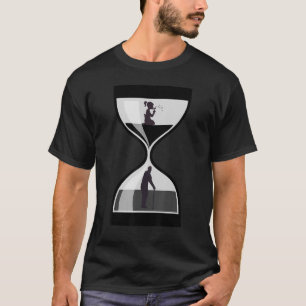 Time Sand Hourglass Hour Glass 4 T-Shirt